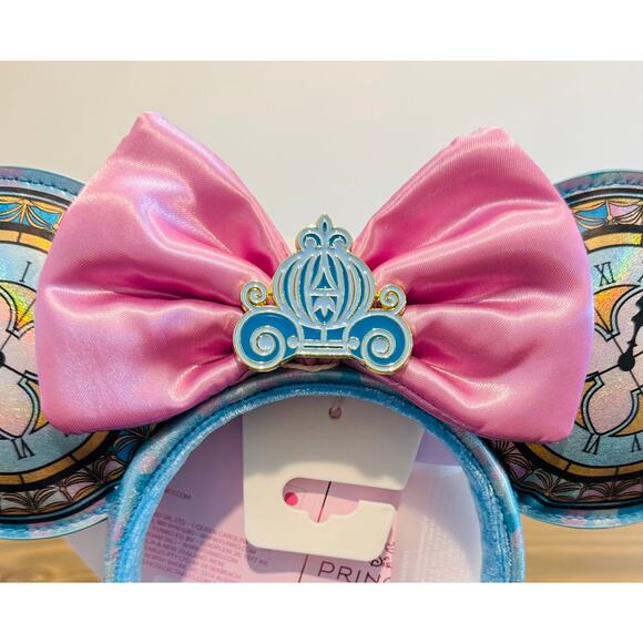Loungefly Accessories - Loungefly Disney Cinderella Stained Glass Ears Headband NWT In Hand 2026